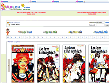 Tablet Screenshot of comic.vuilen.com